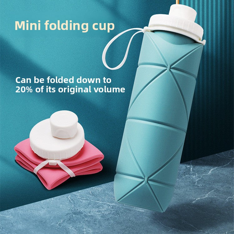 Otjem Collapsible Silicone Folding Water Cup ? Portable Reusable Travel Cup