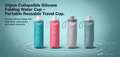 Otjem Collapsible Silicone Folding Water Cup ? Portable Reusable Travel Cup