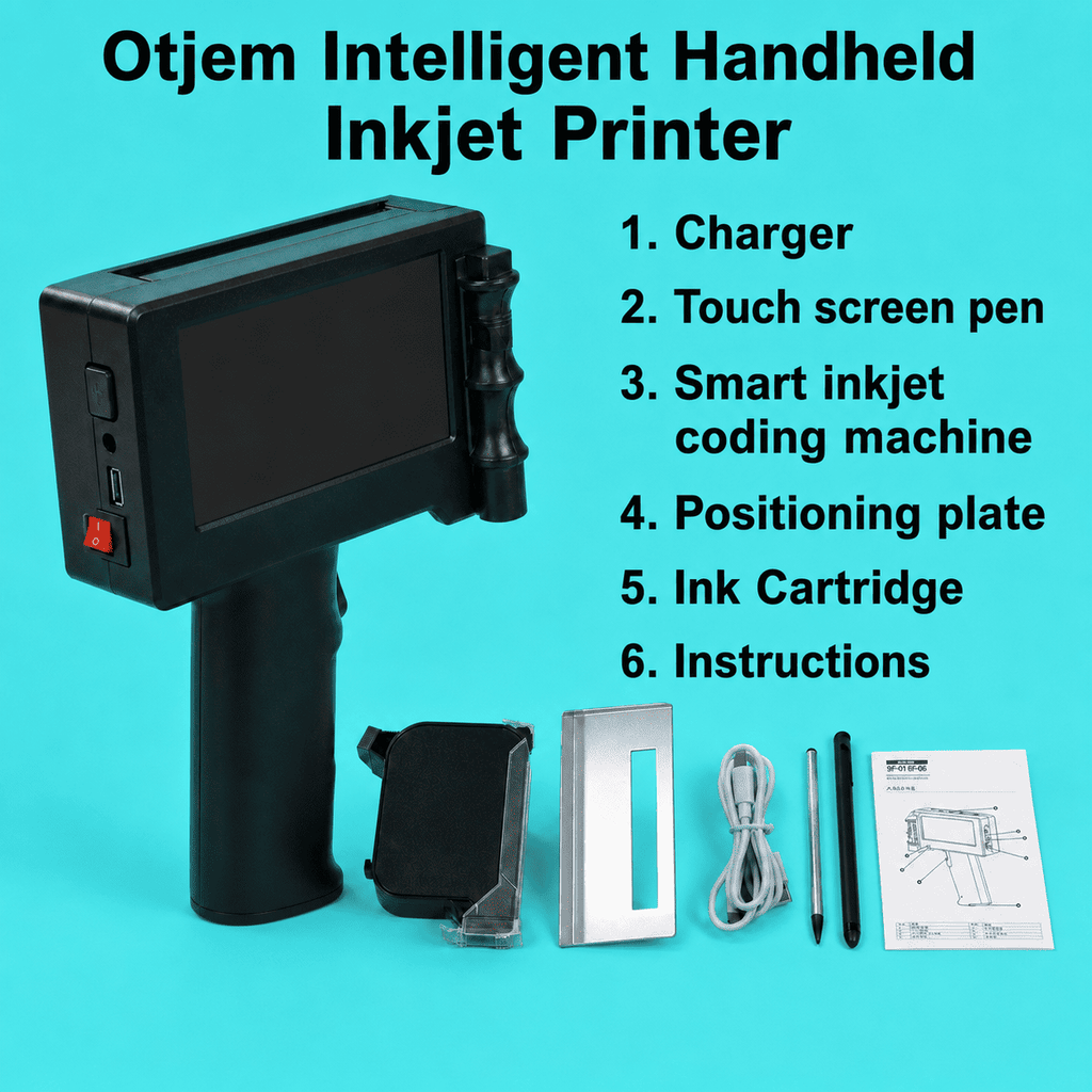 Otjem Intelligent Handheld Inkjet Printer