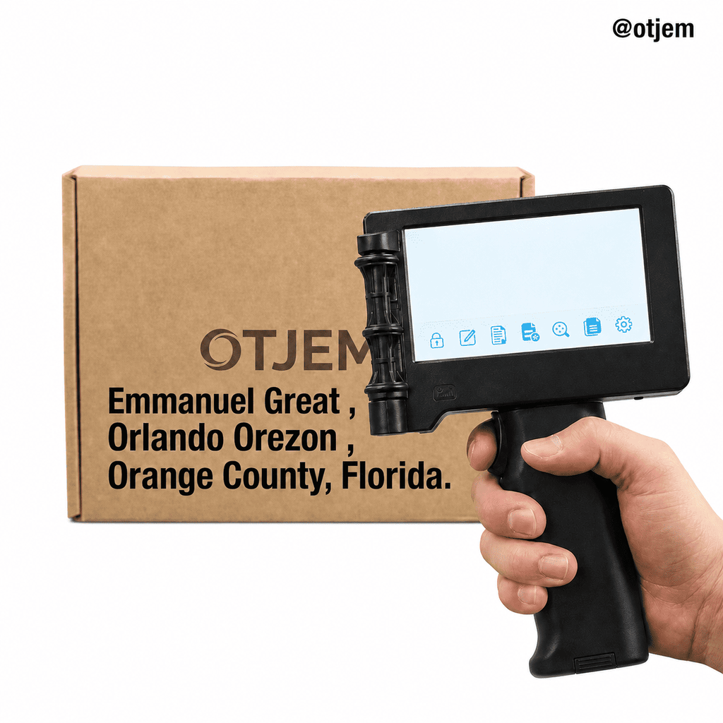 Otjem Intelligent Handheld Inkjet Printer