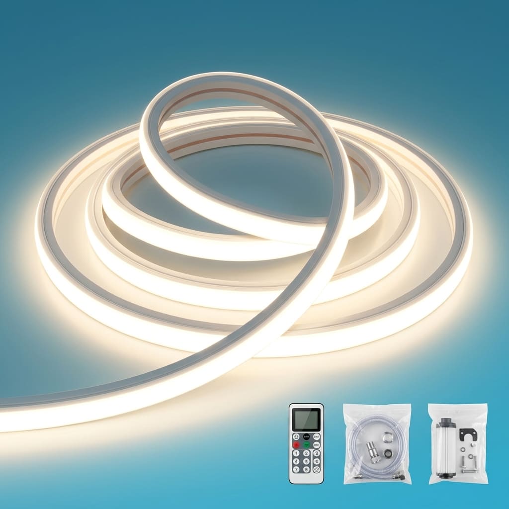 Otjem Flexible Waterproof 220V Silicon LED Light Strip