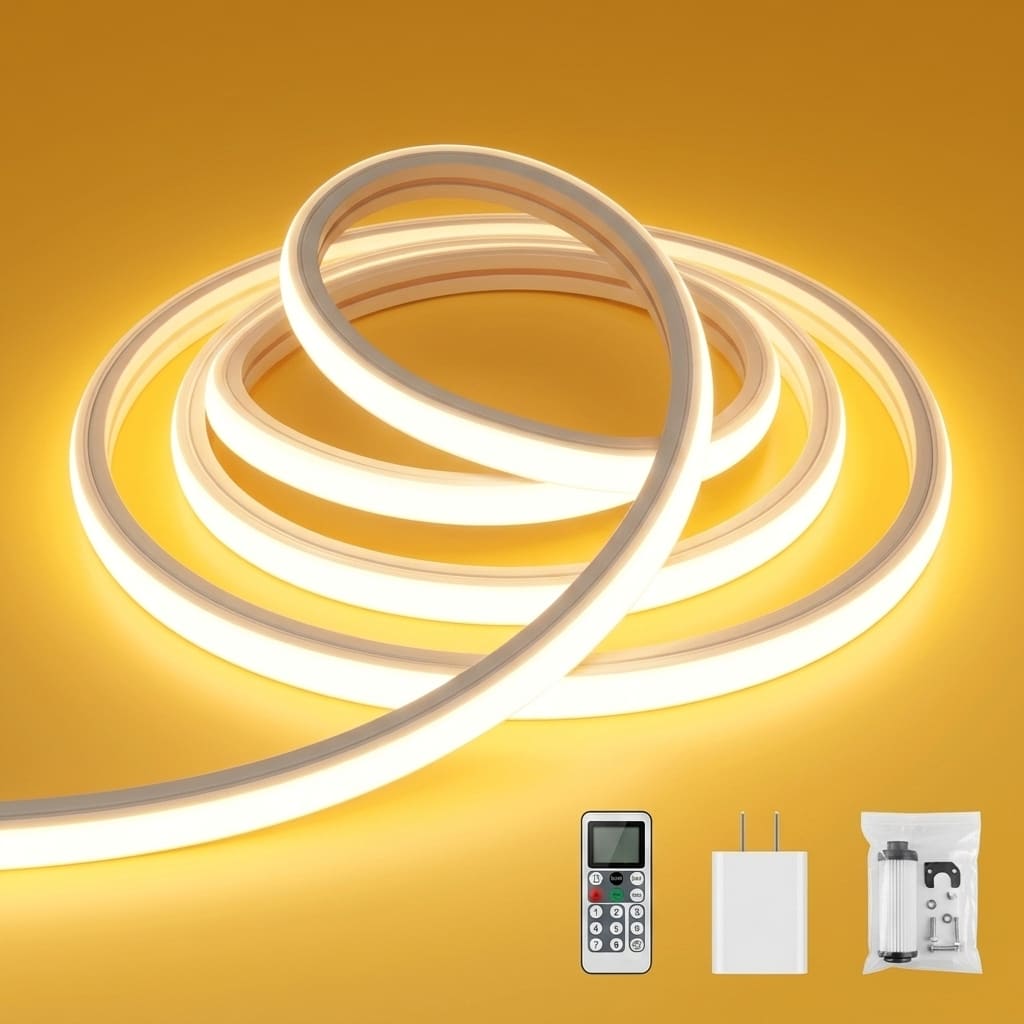 Otjem Flexible Waterproof 220V Silicon LED Light Strip